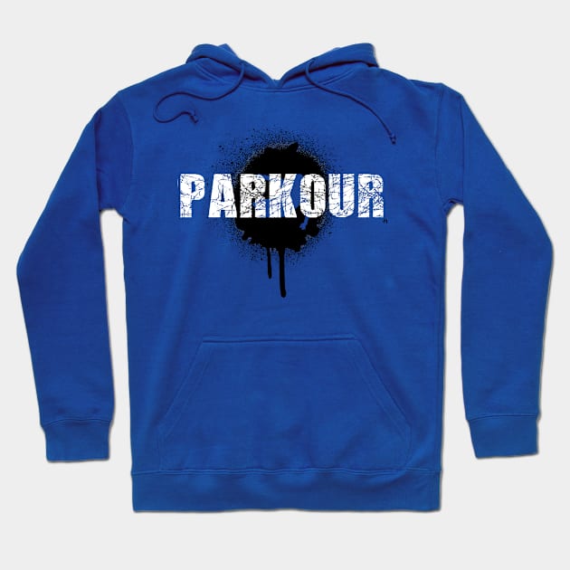 Parkour - paint Hoodie by MIDesign